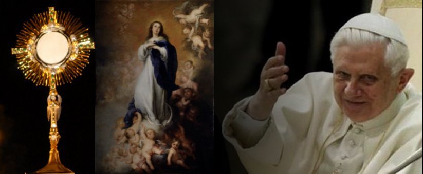 I tre amori bianchi: Gesù sacramentato, Maria Ausiliatrice, il Papa